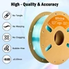 Kép 5/6 - ERYONE nagysebességű, áttetsző színátmenetes PETG filament 1kg – világos kék & átlátszó