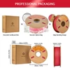 Kép 6/6 - ERYONE Wood PLA 1kg – Faszerű PLA filament - Piros
