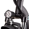 Kép 10/18 - E·Bycco S1 összecsukható e-bike, 250W, 36V 10.4Ah akku, 25 km/h, 30–50 km, 20×3.0” gumi, Shimano 7 seb., dupla tárcsafék