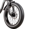Kép 14/18 - E·Bycco S1 összecsukható e-bike, 250W, 36V 10.4Ah akku, 25 km/h, 30–50 km, 20×3.0” gumi, Shimano 7 seb., dupla tárcsafék