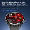 Kép 8/18 - LOKMAT APPLLP 3 okosóra – 1.6'' AMOLED HD kijelző, SIM támogatás, 3GB+32GB, GPS, WiFi, egészség‑ és fitneszmonitor – Fekete