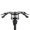 Kép 8/20 - E·Bycco V1 elektromos kerékpár, 250W (500W), 36V 15.6Ah kivehető akku, 25 km/h, akár 90 km hatótáv, 28” e-bike, SHIMANO 7 seb., dupla tárcsafék – Fekete