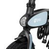 Kép 13/14 - DYU C2 összecsukható elektromos kerékpár, 250W motor, 48V 7.5Ah akku, 25 km/h, 50 km hatótáv, 16” terepgumi, tárcsafék, IP54