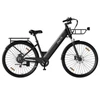 Kép 3/3 - PIXAR C1 PRO városi elektromos kerékpár, 250W motor, 36V 18Ah akku, 80–100 km hatótáv, 25 km/h, Shimano 7 fokozat, hidraulikus fék, kosárral – Fekete