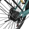 Kép 10/19 - PIXAR C1 PRO városi elektromos kerékpár, 250W motor, 36V 18Ah akku, 80–100 km hatótáv, 25 km/h, Shimano 7 fokozat, hidraulikus fék, kosárral – Kék