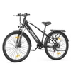Kép 17/20 - Touroll J1 27.5" trekking kerékpár, 250W motorral, 36V 15.6Ah akkumulátorral, max 100km hatótávval, 1.8" LCD kijelző, Shimano 7 sebesség, tárcsafék – Fekete