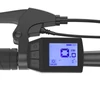 Kép 19/20 - Touroll J1 27.5" trekking kerékpár, 250W motorral, 36V 15.6Ah akkumulátorral, max 100km hatótávval, 1.8" LCD kijelző, Shimano 7 sebesség, tárcsafék – Fekete