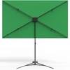Kép 3/3 - Pixthink 90 hüvelykes green screen állvánnyal, 16:9 képarányú fotó‑ és videóháttér