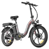 Kép 2/6 - Fafrees F20+ összecsukható elektromos kerékpár, 250W motor, 36V 20Ah akku, 20x3.0 gumi, 25km/h, 90km hatótáv, tárcsafék, első teleszkóp – Szürke