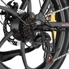 Kép 7/16 - Fafrees F20+ összecsukható elektromos kerékpár, 250W motor, 36V 20Ah akku, 20x3.0 gumi, 25km/h, 90km hatótáv, tárcsafék, első teleszkóp – Fekete