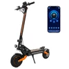 Kép 4/6 - iScooter W12 összecsukható elektromos roller, dupla 1500W motor, 52V 25Ah akku, 70km/h, 100km hatótáv, terepgumi, 150kg teherbírás
