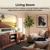 Kép 15/19 - ULTIMEA Poseidon R3T 2.1 hangprojektor szett mélynyomóval, 240W csúcsteljesítmény, vezeték nélküli sub, VoiceMX, HDMI ARC/eARC, Bluetooth 6.0