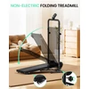 Kép 8/8 - Akluer RJ401 motor nélküli futópad 5% dőléssel, 3 sebességfokozattal, 92×39 cm futófelülettel, 150 kg teherbírással, LED kijelzővel