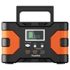 Kép 2/7 - FlashFish EA200 hordozható áramforrás, 200W tiszta szinusz kimenet, 400W csúcs, 230V AC, QC3.0 gyorstöltés, falról/napról/autóról tölthető