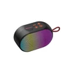 Kép 2/6 - SOUNARC XR3 mini hordozható Bluetooth hangszóró, 5W sztereó hang, BT 5.3, TWS párosítás, 10 órás üzemidő, LED fények, TF kártya, AUX, kültéri használatra