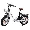 Kép 2/9 - DRVETION CT20 elektromos kerékpár, 750W motor, 45 km/h, 48V 15Ah Samsung akku, 20×4.0” vastag gumi, összecsukható, Shimano 7 sebesség
