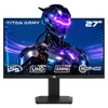 Kép 7/16 - TITAN ARMY P2712V 27'' gamer monitor + T300 Pro ergonomikus monitorkar