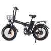 Kép 3/15 - DRVETION AT20 Pro e-bike, 750W BAFANG motor, 48V 20Ah Samsung akku, 130 km hatótáv, 45 km/h, 20×4.0 gumi, Shimano 7 seb., hidraulikus fék – Fekete