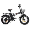 Kép 5/15 - DRVETION AT20 Pro e-bike, 750W BAFANG motor, 48V 15Ah Samsung akku, 130km hatótáv, 45km/h, 20×4.0 fat gumi, hidraulikus fék, összecsukható – Fekete