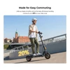Kép 10/20 - Ausom K20 elektromos roller, 1100W csúcsteljesítmény, 70km hatótáv, 45km/h, 48V 13.5Ah akku, dupla tárcsafék, 10" tömlő nélküli gumi, NFC, összecsukható