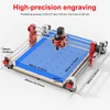 Kép 4/9 - TWO TREES COOLOOK CNC400 CNC marógép, 400×400×50 mm munkaterület, 8000 RPM orsó, 500 mm/perc gravírozás, 0,05 mm pontosság, GRBL vezérlés