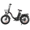Kép 2/20 - DRVETION CT20 Pro összecsukható e-bike, 750W motor, 48V 20Ah Samsung akku, 25 km/h, 80 km hatótáv, 20×4.0 CST gumi, hidraulikus fék – Fekete