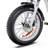 Kép 15/20 - DRVETION CT20 Pro összecsukható e-bike, 750W motor, 48V 20Ah Samsung akku, 25 km/h, 80 km hatótáv, 20×4.0 CST gumi, hidraulikus fék – Fehér