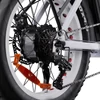 Kép 18/20 - DRVETION CT20 Pro összecsukható e-bike, 750W motor, 48V 15Ah Samsung akku, 25 km/h, 80 km hatótáv, 20×4.0 CST gumi, hidraulikus fék – Fehér