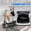 Kép 7/8 - Unificare M5 elektromos roller üléssel, 350W motor, 24V 12Ah akku, 20km/h max sebesség, 12km hatótáv, dobfék
