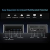 Kép 7/10 - BMAX B9 Power mini PC, Intel Core i9‑12900H, 24GB RAM, 1TB SSD, DP/HDMI/Type‑C 4K, HDR, WiFi 6, BT 5.2, USB3.2/USB2.0, RJ45, 3.5mm, kapszula hűtés