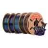 Kép 1/11 - 5kg ERYONE Burnt Titanium PLA filament – 1kg Galactic + 1kg Nebula + 1kg Cyber Black + 1kg Blue + 1kg kék‑lila