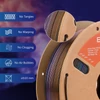 Kép 5/6 - ERYONE Burnt Titanium Rainbow PLA filament 1kg – Nebula (sötét arany, zöld, kék‑lila)