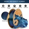 Kép 4/6 - ERYONE Burnt Titanium PLA filament 1kg – Kék (kék titán árnyalat)