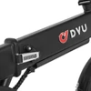 Kép 5/8 - DYU A1F Pro városi elektromos kerékpár, 16”, 250W motor, 25 km/h, 36V 7.5Ah akku, dupla tárcsafék, 120 kg teherbírás, összecsukható – Fekete