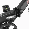 Kép 6/8 - DYU A1F Pro városi elektromos kerékpár, 16”, 250W motor, 25 km/h, 36V 7.5Ah akku, dupla tárcsafék, 120 kg teherbírás, összecsukható – Fekete
