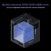 Kép 8/10 - QIDI Q2C 3D nyomtató, 600 mm/s sebesség, 370 °C fém hotend, multianyag nyomtatás, 270×270×256 mm térfogat, CoreXY, automata szintezés, PEI lap
