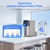 Kép 6/13 - Hydrofast W100 pultos víztisztító forró és szobahőmérsékletű vízzel, 8 hőfok, 3 mp alatt forró víz, 6 lépcsős RO szűrés, 15 vízmennyiség‑fokozat