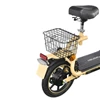 Kép 17/20 - TWOFISH M5 Elite‑E EEC minősített elektromos roller üléssel és kosárral, 500W motorral, 48V 13Ah akkumulátorral, 40km/h, 30km hatótáv – Bézs