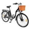 Kép 3/4 - DYU C6 elektromos kerékpár, 26”, 250W motor, 25 km/h, 36V 12.5Ah akku, 70 km hatótáv – Fekete