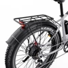 Kép 20/20 - DUOTTS F26 Lite elektromos kerékpár, 500W motor, 48V 18Ah akkumulátor, 26×4.0 gumi, 50km/h, 90km hatótáv, hidraulikus fék, APP vezérlés – Ezüst‑fehér