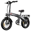 Kép 1/14 - DRVETION BT20 összecsukható elektromos kerékpár, 1000W, 20×4.0” fat tire, 48V 14Ah Samsung akku, 55km/h, 100km hatótáv