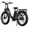 Kép 5/12 - DRVETION CTR26 1000W elektromos fat bike, 26×4.0", 48V 20Ah Samsung akku, 50km/h, 110 km hatótáv, hidraulikus fék, első rugózás