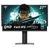 Kép 1/17 - KTC H27E8 27'' QHD 240Hz (275Hz OC) Fast IPS gamer monitor, 1ms MPRT, HDR400, FreeSync/G‑Sync, alacsony kékfény, állítható, VESA