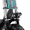 Kép 11/20 - APEFOX T90 elektromos roller – 2×2100W motor, 60V 31,2Ah akkumulátor, 13” kerék, 85 km/h, 100 km hatótáv, hidraulikus fékek, prémium felfüggesztés