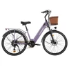 Kép 5/7 - Cysum X‑City elektromos kerékpár, 250W motor, 48V 10.4Ah kivehető akkumulátor, 25 km/h, 100 km hatótáv, 26×1.95 gumik, tárcsafékek, 7 sebesség