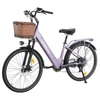 Kép 1/7 - Cysum X‑City elektromos kerékpár, 250W motor, 48V 10.4Ah kivehető akkumulátor, 25 km/h, 100 km hatótáv, 26×1.95 gumik, tárcsafékek, 7 sebesség