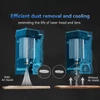 Kép 7/7 - ATOMSTACK F40 Air Assist légpumpa Swift lézergravírozóhoz, 30L/perc nagy légáram, okos vezérlés, tisztább vágás, akár 20% gyorsabb munka