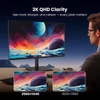 Kép 3/20 - KTC H27T27 27'' QHD 2K 120Hz (OC) Fast IPS office monitor, 99% sRGB, HDR, FreeSync/G‑Sync, alacsony kékfény, állítható, VESA