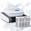 Kép 8/20 - AIRROBO CP402 vezeték nélküli robot medencetisztító, okos útvonaltervezés, 4 motor, dupla kefék, 10400mAh, 2 órás üzemidő, IP68