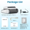 Kép 10/10 - AIRROBO TBPC20 vezeték nélküli robot medencetisztító, 3 motor, dupla kefék, 80W, 5200mAh, 2 órás üzemidő, falmászás, IP68